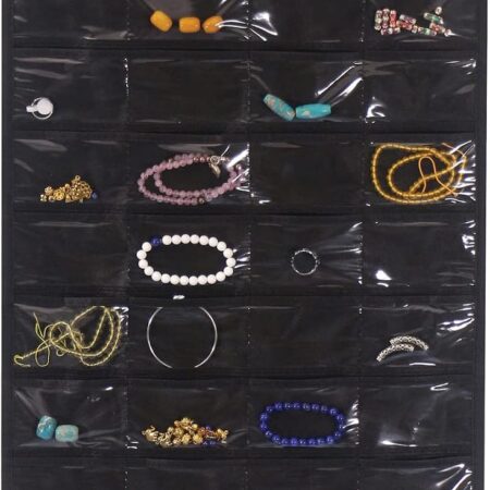80-Pocket Storage Bag Hanging Jewellery Organiser
