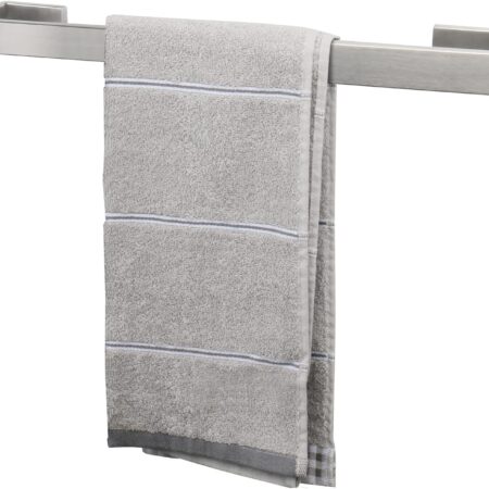Heavy-duty wall-mounted towel rack
