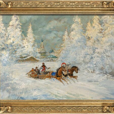 Wood Frame for 16x20 Canvas Paintings, Finished 16x20 Gold Frame for Oil Painting Art Prints, Antique Ornate Picture Frame for Landscape Portrait Wall Decor, No Back & Cover (Gold)